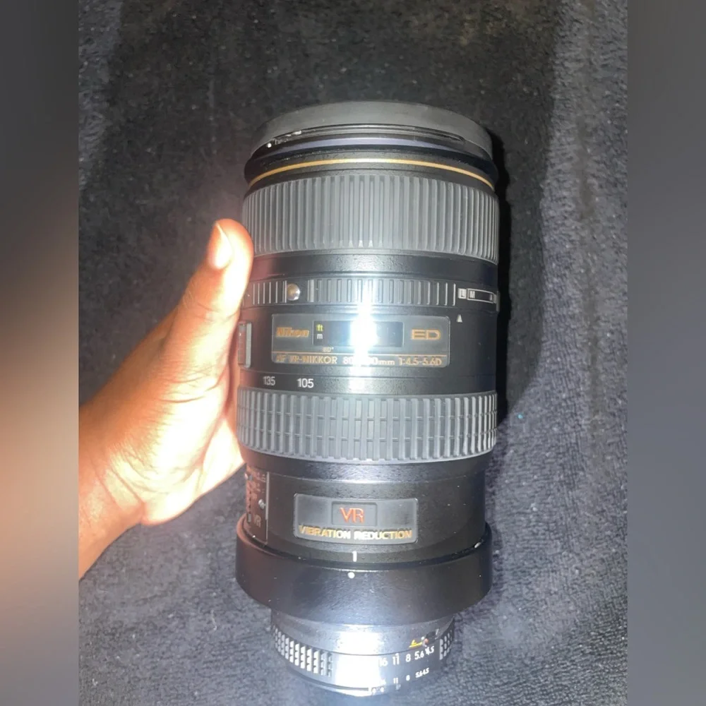 Telephoto lens I literally never use. Still clean and work very well.